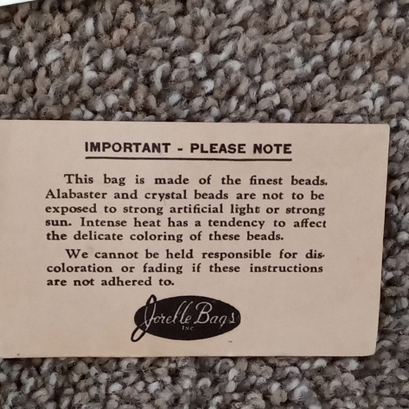 Vintage French Jorelle Beaded Hinged Evening Bag - Picture 7 of 16